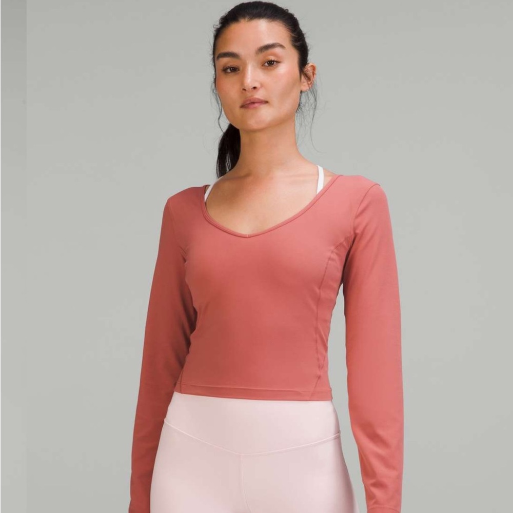Lululemon | NWT Align Long Sleeve Shirt in Brier Rose (Pink) Women’s Siz… - Picture 2 of 8